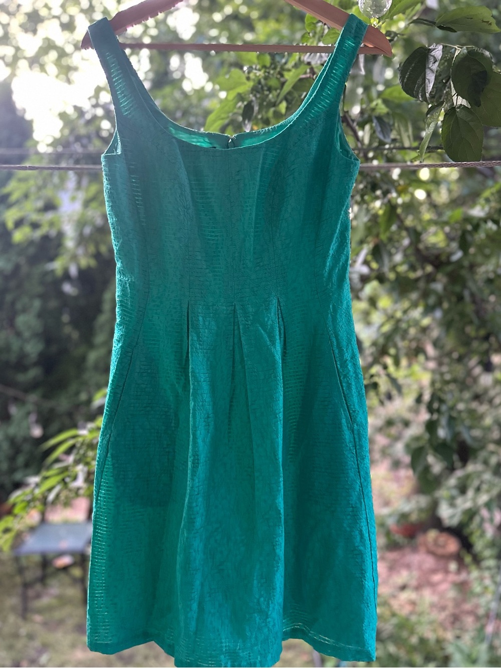 Nine West Emerald Green Sleeveless Mini Dress